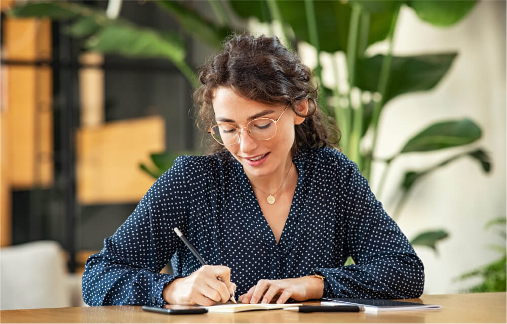 Student Studying